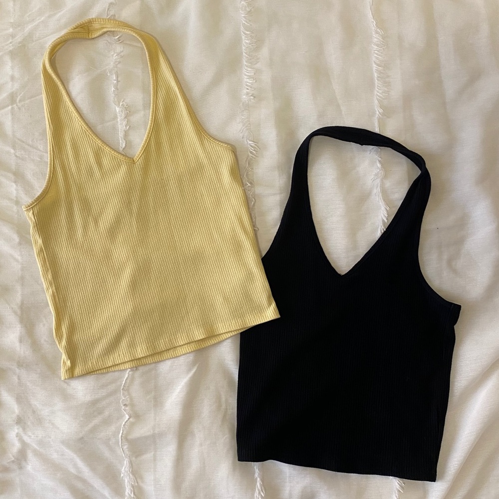 American Eagle Halter Tops - SMALL